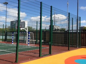 3D заборы для спортивной площадки 15 метров фото в Княгинино