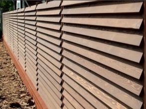 Деревянный забор елочка 12 метров фото в Княгинино