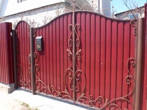 Калитка - пример 1 фото в Княгинино