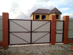 Забор с воротами и калиткой 90 метров фото в Княгинино
