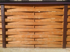 Деревянный забор плетёнка 12 метров фото в Княгинино